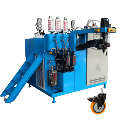 آلة صب البولي يوريثين بعجلة الأمتعة 45KW